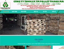 Tablet Screenshot of palletthanhmai.com
